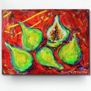 Figs Against Red