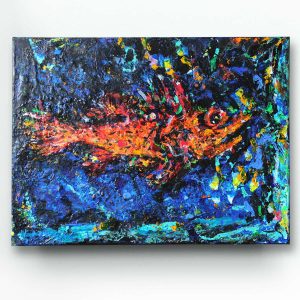 Red Scorpionfish In Deep