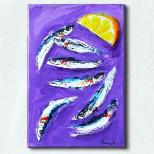 Lemon and Seven Sardines