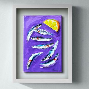 Lemon and Seven Sardines